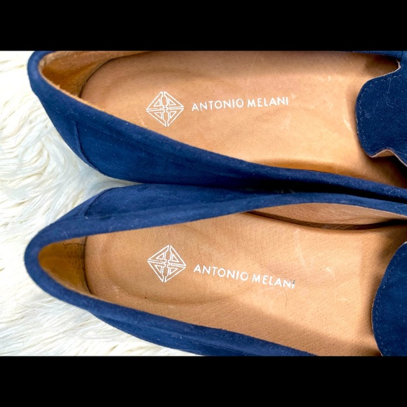 💙Navy Blue💙 Antonio Melani Oxford Slip On Flats - Picture 4 of 6